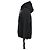 Schwarzer Baumwoll-Hoodie mit kleinem Ami Paris Ami De Coeur-Logo - Ansicht 2