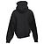 Schwarzer Baumwoll-Hoodie mit kleinem Ami Paris Ami De Coeur-Logo - Ansicht 3