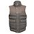 Moncler Rance gesteppte Weste aus braunem Polyamid