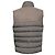 Moncler Rance gesteppte Weste aus braunem Polyamid - Ansicht 3