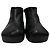 Mule a piattaforma audaci Bottega Veneta in pelle nera Nero - vista 2