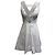 Vestido Mini Teresa Staud en Algodón Blanco Crudo - vista 3