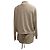 Cárdigan en capas de algodón beige Brunello Cucinelli - vista 3