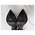 Gianvito Rossi Mesh Accent Pointed-Toe Pumps in Black Suede - view 16