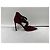 Gianvito Rossi Mesh Accent Pointed-Toe Pumps in Black Suede - view 6