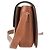 Céline Bolsa Celine Classique Triomphe em lona marrom e couro de bezerro - vue 4