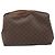 Céline Pochette in tela e pelle Macadam di Celine Marrone - vista 2
