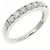 Autre Marque Vendome Platin-Diamantring Silber