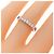 Autre Marque Vendome Platin-Diamantring Silber - Ansicht 5