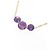 Autre Marque Amethyst-Halskette Au750 Golden - Ansicht 3