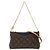 Borsa a spalla Pallas Monogram di Louis Vuitton Marrone Blu navy