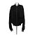 Haider Ackermann Satin Bomberjacke Schwarz