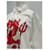 Camicia Abraham Will Bianca in Cotone Bianco - vista 5