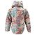 Autre Marque Bunte bedruckte Daunenjacke Pink - Ansicht 2