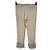 Autre Marque Pantalón de seda crema Beige - vista 2