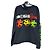 Autre Marque T-shirt in cotone nero STUSSY