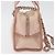 Bowling Bolsa de boliche Chanel Deauville em lona grande Bege - vista 4