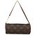 Pochette Papillon Monogram in Tela Mini Louis Vuitton Marrone - vista 2