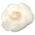 Timeless Spilla Camelia di Chanel Bianco