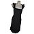Moschino Jeans Midi Kleid schwarz Wollmischung