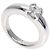 Cartier C de Solitaire Ring aus 18K Weißgold Golden