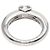 Cartier C de Solitaire Ring aus 18K Weißgold Golden - Ansicht 4