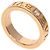 Bulgari Bvlgari Double Logo Diamantring aus 18K Roségold Golden