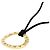 Bulgari Collana Cerchio Logo Bvlgari D'oro