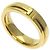Anello T TWO in oro giallo 18K di Tiffany & Co. D'oro