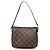 Borsa per il trucco Damier Louis Vuitton Marrone