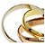Anillo de oro de 18K Cartier Trinity Rosa Blanco Amarillo - vista 6