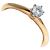 Tiffany & Co. Solitär-Diamantring Golden