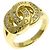 Diamond Céline Anillo Logo Celine en Oro Amarillo de 18K con Diamantes Dorado - vista 2