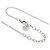 Collana Gucci Icon Bloom in Oro Bianco 18K D'oro - vista 3