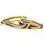 Bracciale Motivo Twist Christian Dior D'oro - vista 10