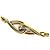Bracciale Motivo Twist Christian Dior D'oro - vista 2