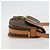 Céline Celine Vintage Macadam Canvas and Leather Marron - vue 3