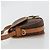 Céline Celine Vintage Macadam Canvas and Leather Marron - vue 4