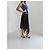 Vestido asimétrico patchwork sin mangas Michael Kors Multicolor - vista 4