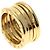 Bulgari Anello in oro giallo 18K Bvlgari B.zero1 - vista 7