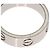 Anello Love Cartier in oro bianco 18K - vista 7
