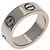 Anello Love Cartier in oro bianco 18K - vista 2