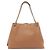 Gucci braune Leder-Tote - Ansicht 2