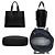 Borsa Tote Cabas Voyage Louis Vuitton Nero - vista 3
