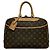 Borsa Vanity Deauville Bowling Louis Vuitton Marrone Monogramma