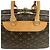 Borsa Vanity Deauville Bowling Louis Vuitton Marrone Monogramma - vista 9