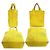 Borsa tote gialla Bottega Veneta Giallo - vista 3
