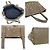 Borsa Tote Sophia S di Jimmy Choo Beige - vista 4