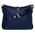 Borsa a spalla Prada blu navy - vista 2