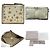 Billetera bi-fold dorada Jimmy Choo Dorado - vista 3